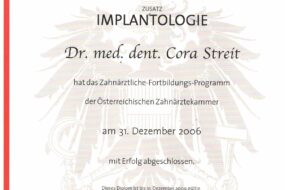 Fortbildung / Zertifikat